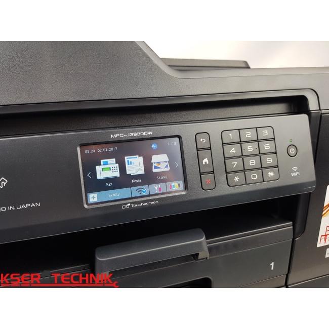 Urządzenie wielofunkcyjne Drukarka Ksero Skaner Brother MFC-J3930DW A3 DADF
